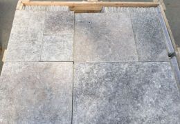 Travertine Silver - Tumbled 
